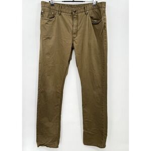 Polo Ralph Lauren Slim Straight‎ Fit Chino Pants Mens Khaki green Size 36x32